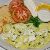 greek-spinach-omelette