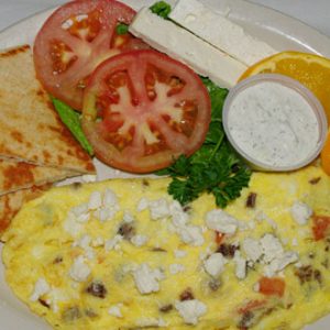 gyro-omelette